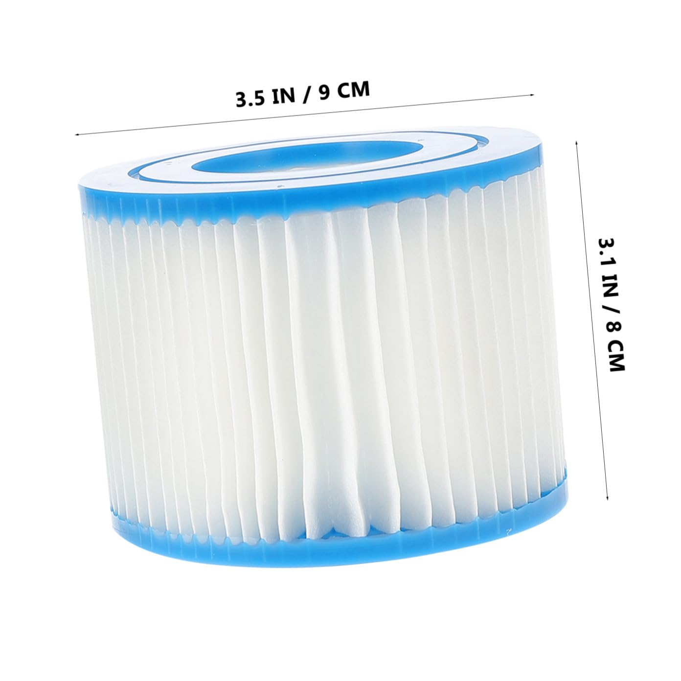 6 Piezas Filtro Piscina Tipo Vi Cartuchos Filtro Agua Duraderos para Bomba Herramienta Limpieza Agua Piscina Compatible Elementos Filtrantes Reemplazo