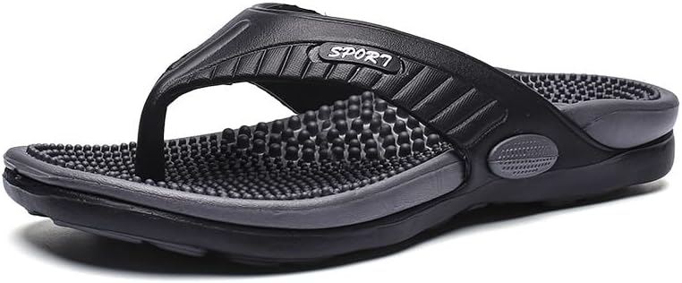 Massage Flip Flops for Men & Women, Acupressure Sandals Massage Slippers, Summer Breathable Beach Shoes