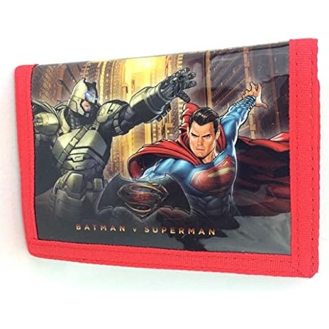 Batman v Superman Tri-Fold Kids Wallet Cover