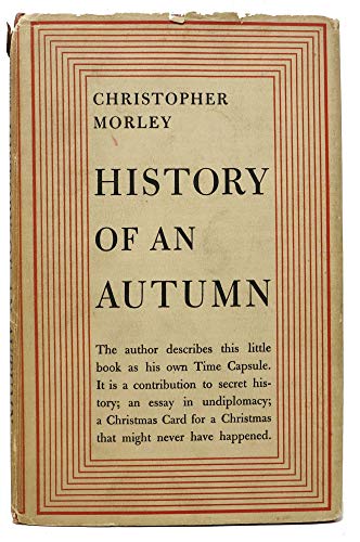 History of an Autumn [Unknown] B0062PUCFA Book Cover