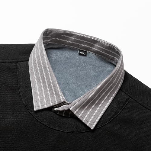 Men's Slim Fit V-Neck Sweater Business Casual Long Sleeve Pullover Soft Knit Top for Office Fall Winter Comfortable Warm4