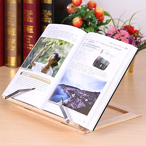 boekenstandaard Boek lezen plank staan boeken lezen boekenplank laptop houder lezen rest frame cook boek recept… - Image 4