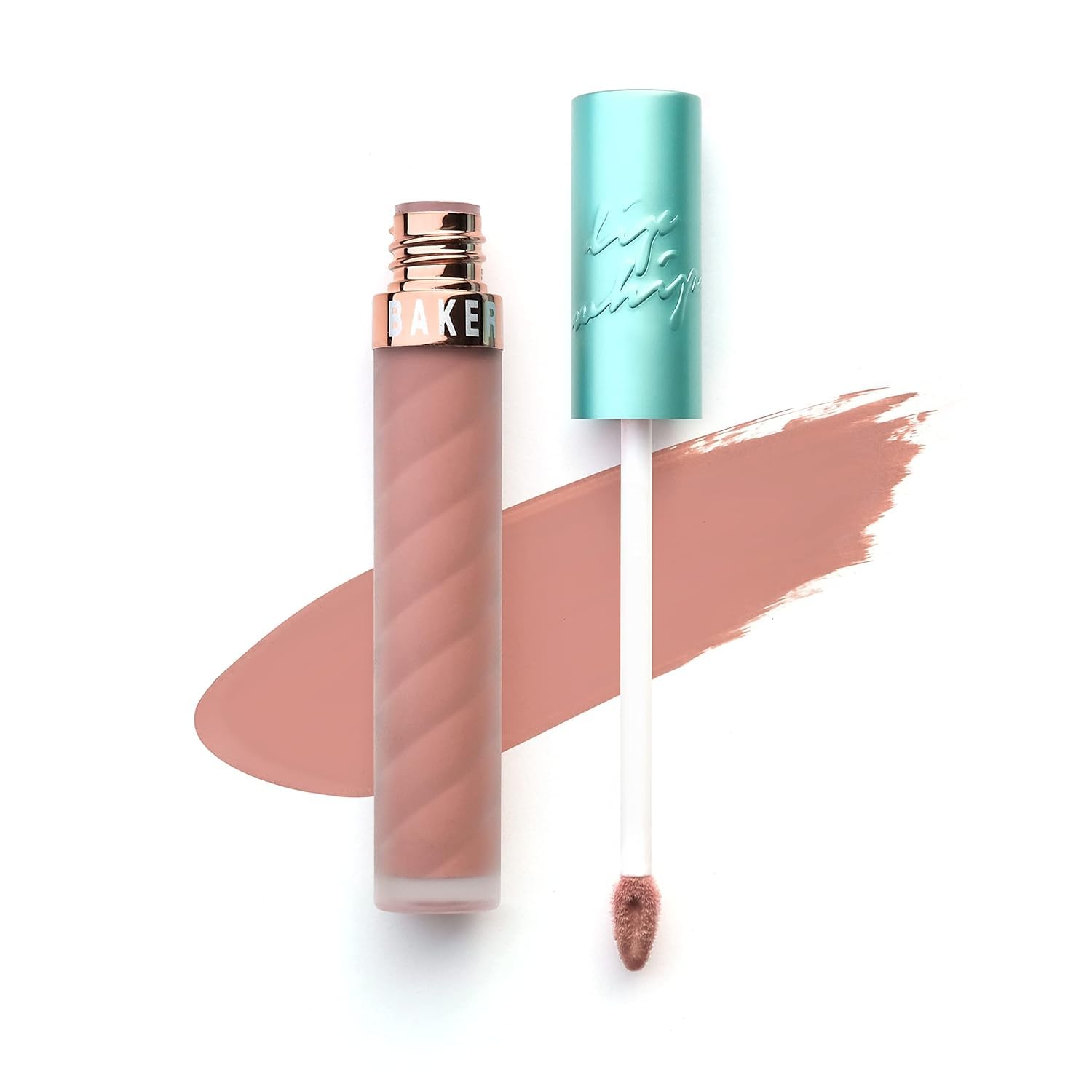 Beauty Bakerie Lip Whip Liquid Lipstick for Women, Waterproof Lip Gloss, Tint, Stain Long Lasting Hydrating Moisturizer, Matte or Metallic, 3.5mL,