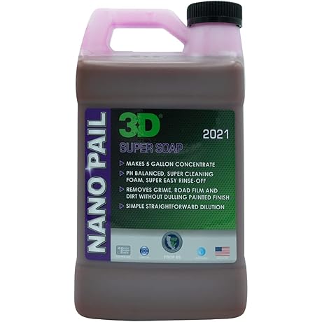 3D Super Concentrated Soap - Heavy Duty Industrial & Commercial Use 64oz.