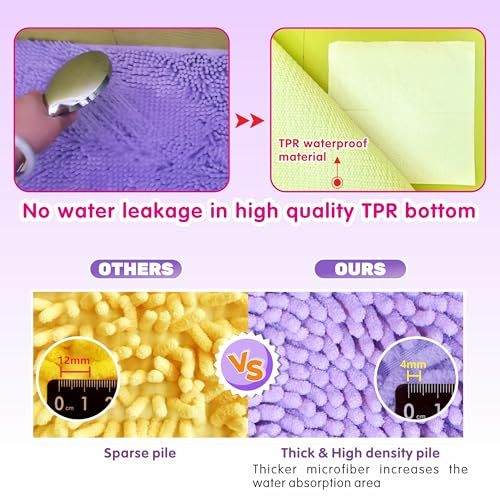 Vozrels Guinea Pig Cage Liner Bedding 2 Pcs, Washable Guinea Pig Bed Mat, Extra Absorbent Rabbit Pee Pad Reusable thumb #2