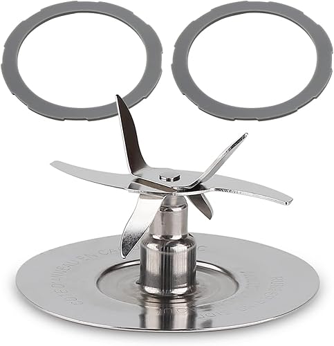 Joyparts Cuchilla de corte de acero inoxidable de piezas de repuesto, compatible con licuadora Oster Pro 1200
