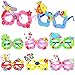 TLBBJ Juguetes artesanales DIY EVA Gafas Marco Bebé Niños Niños Educativo Material Material Material Puzzles Arts and Crafts Juguetes para niños Infantil Sencillo (Color : Random 3pcs)