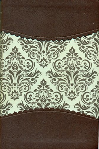 Bib Nlt Sanctuary: A Devotional Bible for Women Tutone Leatherlike Espresso/Vintage Floral Fabric
