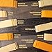 Deli Direct Farmers' Market Cheese Block Assortment 7oz 4-Pack, Shelf Stable, Pasteurized, Locally Sourced Wisconsin Cheese (Assortment, 4 Count)
