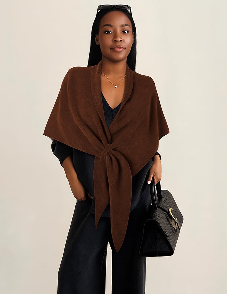 Pashmina Shawl Wraps for Women - Women's Solid Color Shawl Scarf for Daily Wear3