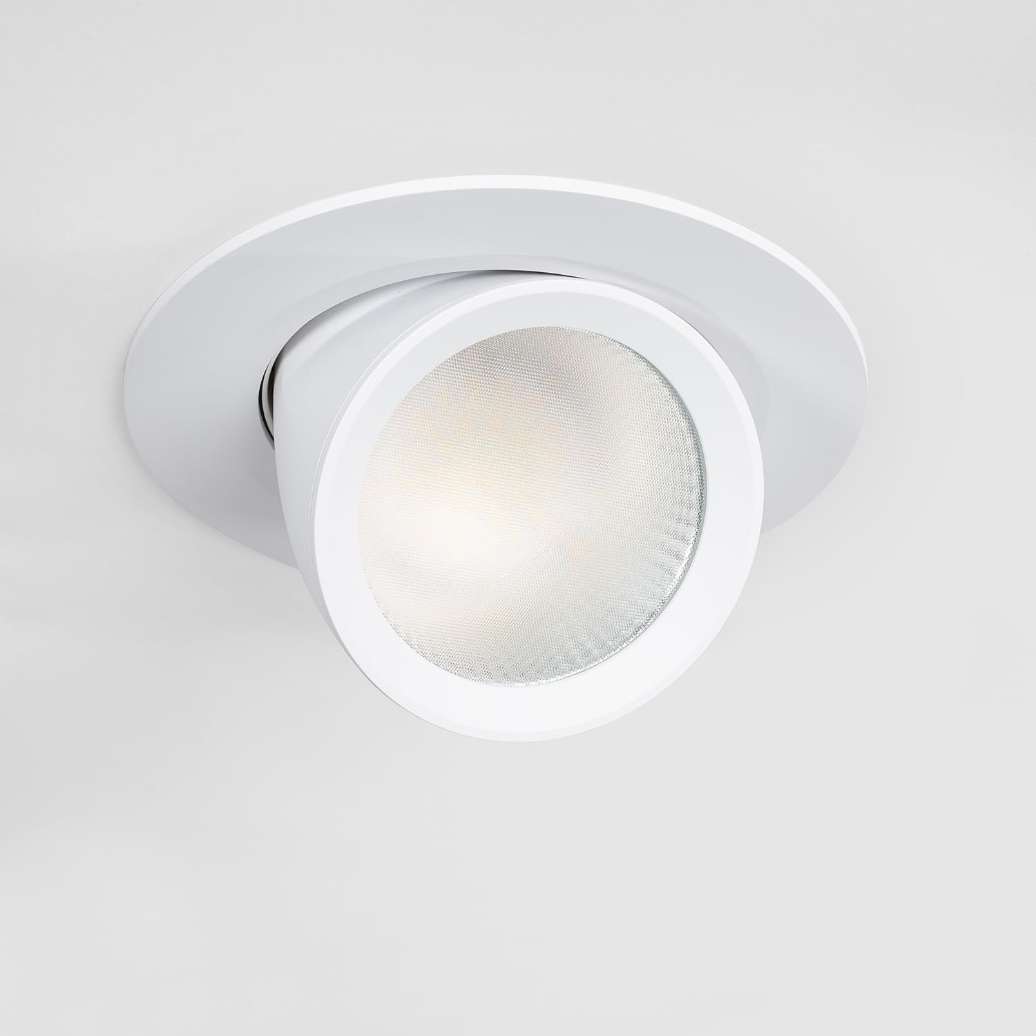 Downlight LED 38W Rond Directionnel Chip 120 lm/W Coupe Ø 160 mm No Flick