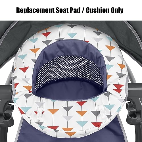 Replacement Part for Fisher-Price On-The-Go Sit-Me-Up Floor Seat - GKH30 ~ Replacement Seat Pad/Cushion