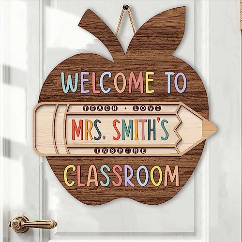 LOVELYPOD Personalized Welcome Door Sign for...