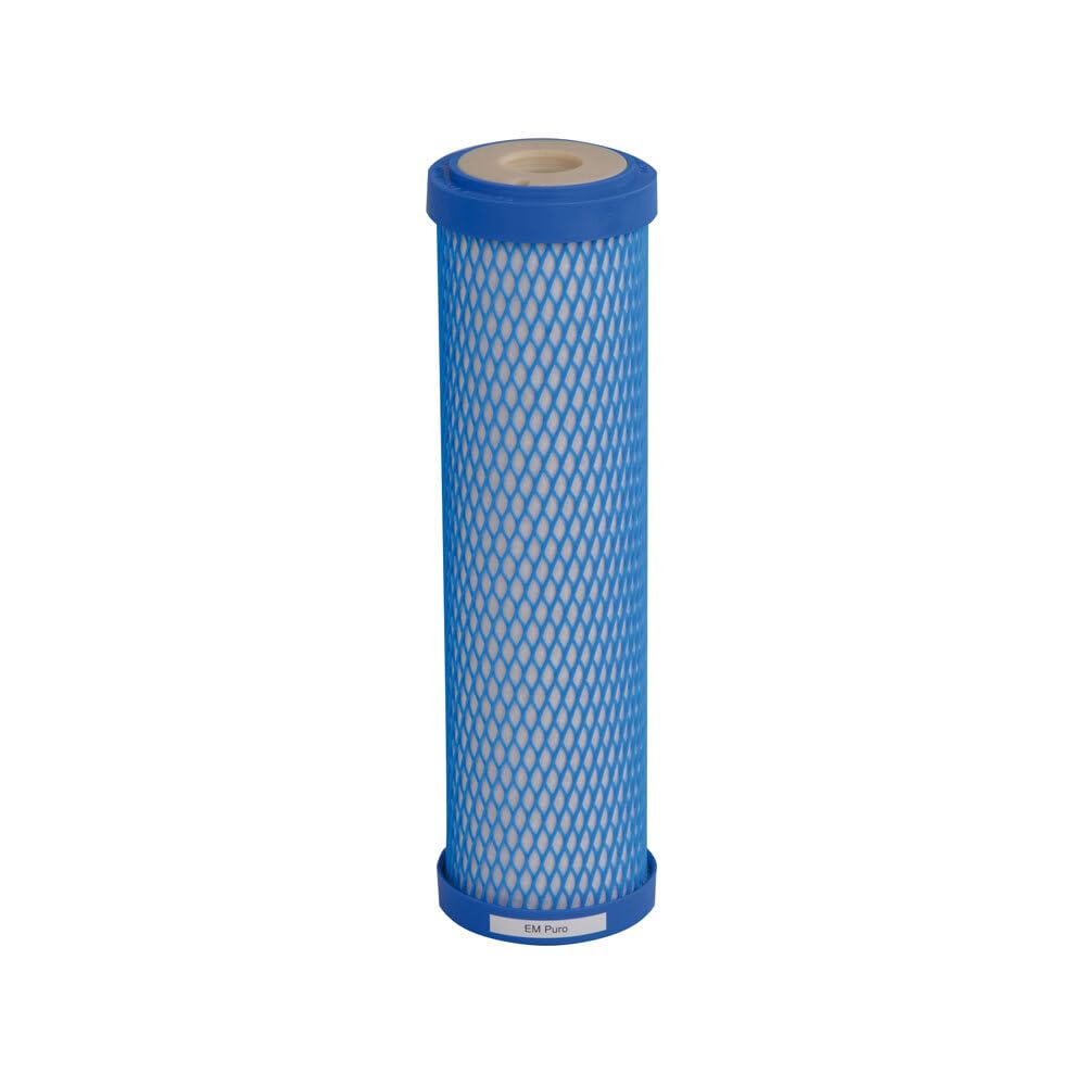 Cartucho de filtro de agua EM Puro | con cerámica EM | mejor sabor al agua | compatible con carcasas de filtro Carbonit Sanuno & Vario HP | AquaAvanti | WatPass | Alvito | y muchos otros