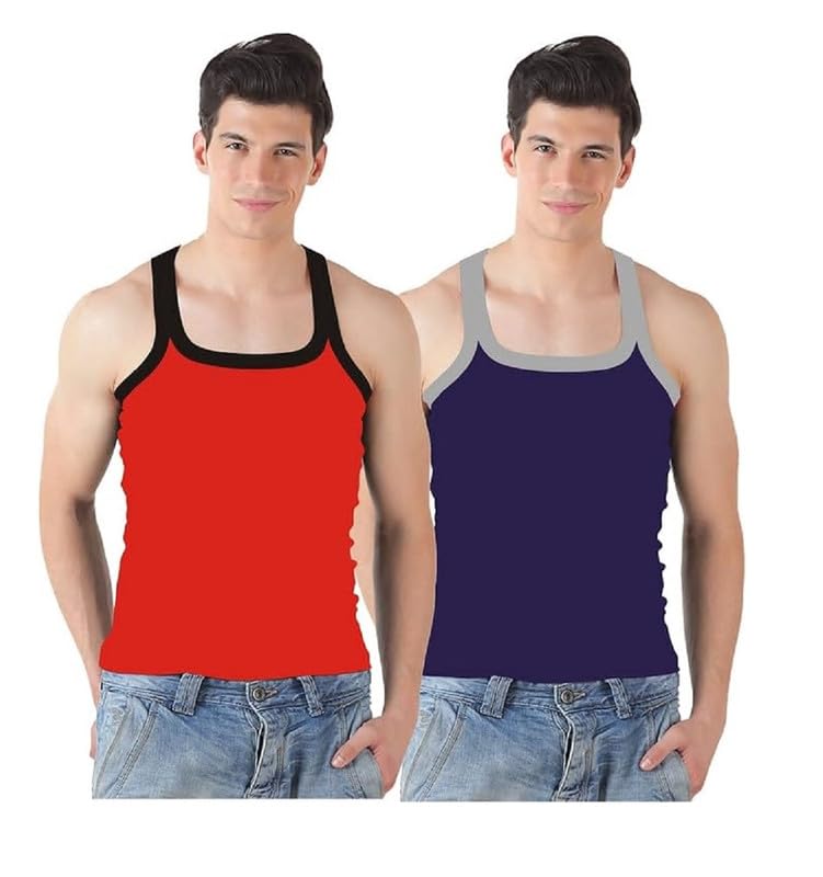 Image of INNERO Stylish Mens Gym Vest Sando Sports Vest
