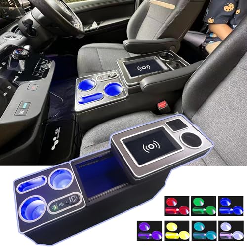 Sunyedaa セレナ c28 セレナ e-POWER センターコンソールボックス ワイヤレス充電機能付き アームレスト クッション 肘掛け 内装 SERENA ハイウェイスター