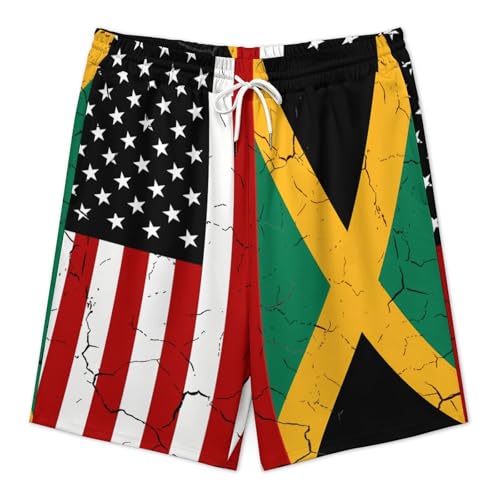 Men's Graphic Shorts Swim Trunks Quick Dry Swim Shorts Mens Swimsuit Board Casual Shorts with Pockets3