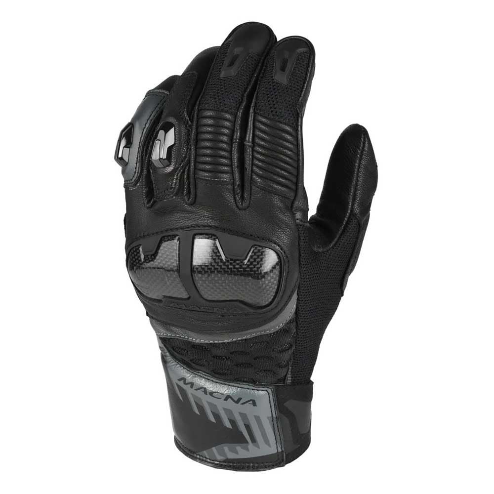 Macna Men's Black Chizu Motorcycle Gloves