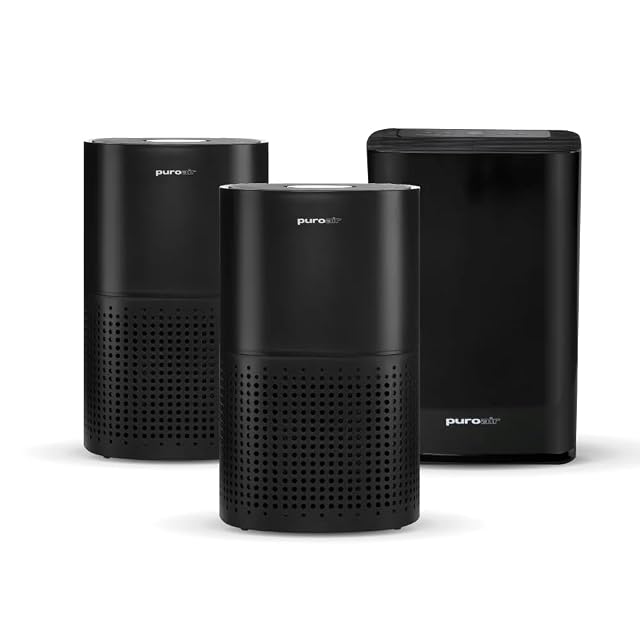 PuroAir HEPA Air Purifiers for Home Large Rooms - Whole Home Bundle Covers 4 000 Sq Ft -