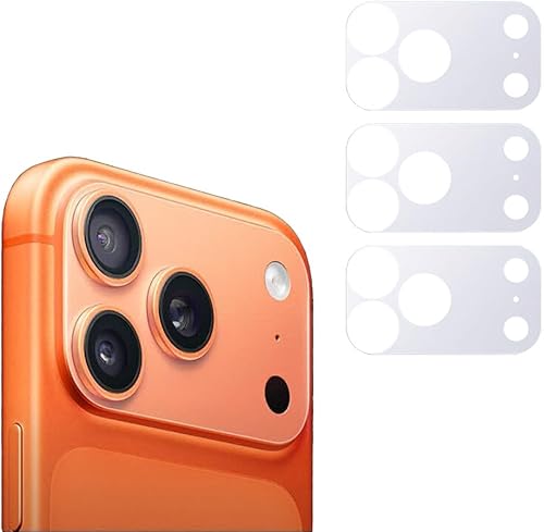 Película protectora mate de 3 piezas de película hueca mate para iPhone 17 Pro