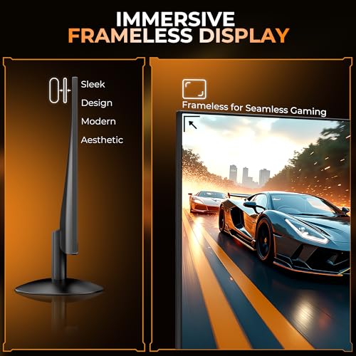 Image of AOC 22B30HM2 21.5 inch (54.61 cm) Monitor Full HD 1920x1080, 120Hz Refresh Rate, 1ms Response Time, Flicker-Free, FreeSync, Blue Light Filter, VGA /HDMI, Monitor for PC with VESA Mount (Black)