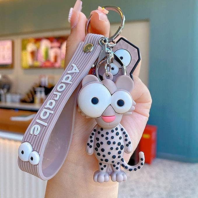 Image of Cute Cartoon BTS Keychain for Girls and Boys - Gift for Army and Kpop Lovers - Bag, Luggage Keyrings, Albums Keys Gifts