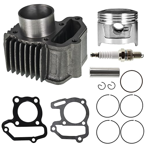 Waltyotur Cylinder 80cc Piston Gasket Kit for Yamaha YFM80