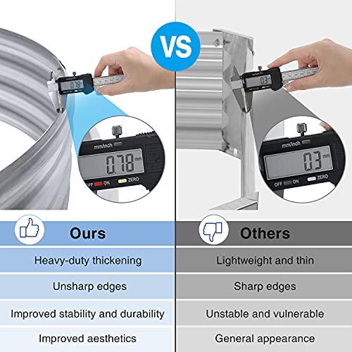 Land Guard 6ft Metal Raised Garden Bed,2 Pcs Galvanized Planter Raised Beds for Vegetables………… - Image 6