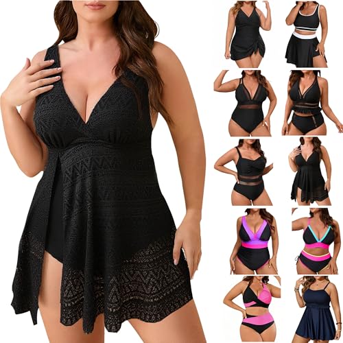 Maillot de bain push up et gainant grande taille effet ventre plat