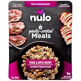 Nulo, Gently Cooked Meals Pork & Apple Recipe Adult Dog Food, 9 Ounce