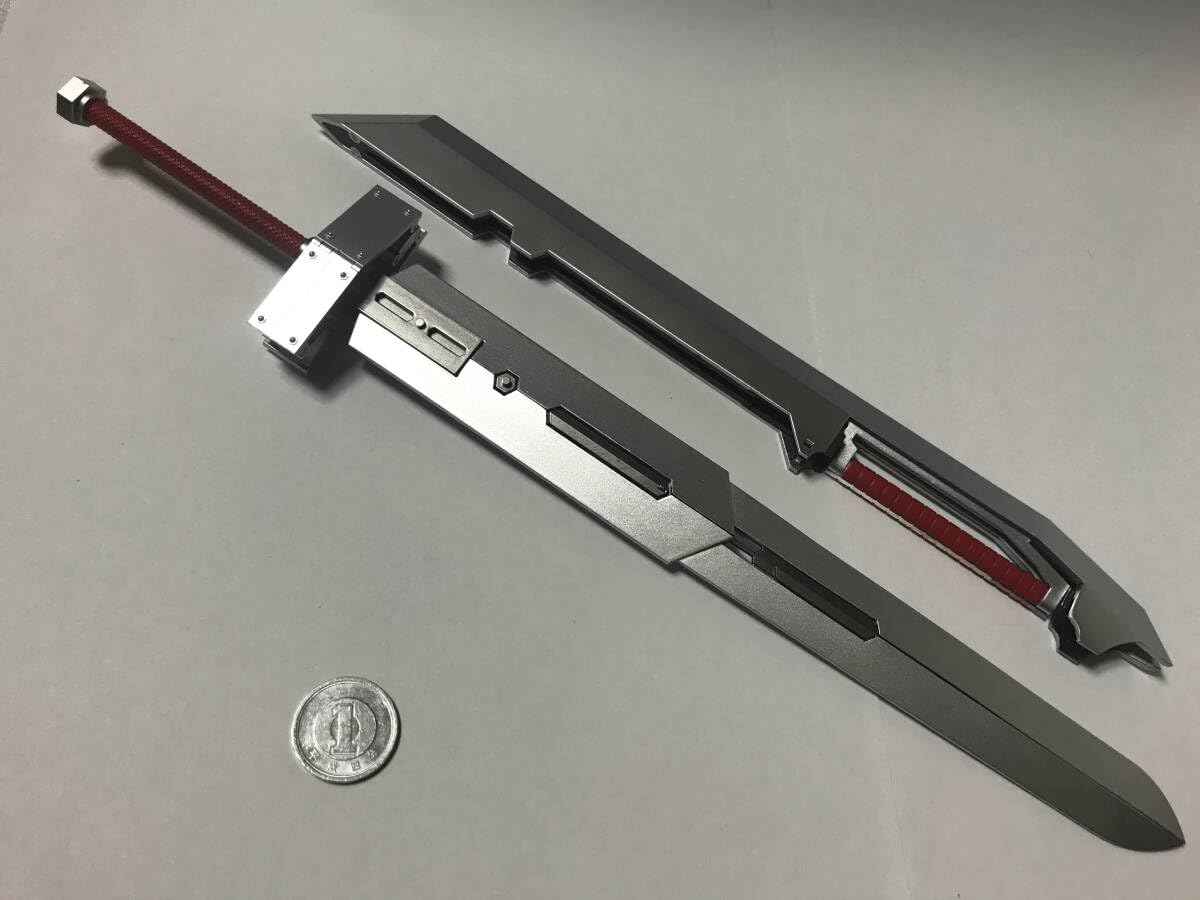 Amazon.co.jp: 1/6 FF7 アドベントチルドレン クラウド 合体剣×2のみ