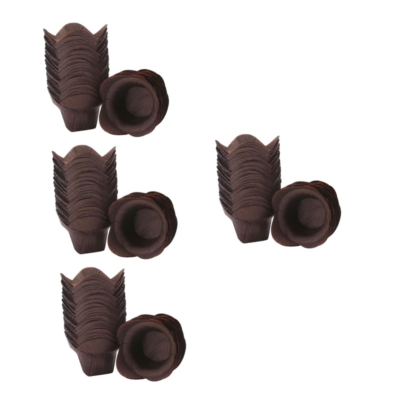 Cabilock petit gâteau anti-huile papier fleurs pour cuisson cupcake muffin mariage repas