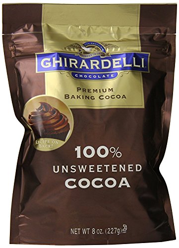 Ghirardelli Premium Baking Cocoa 100% Cocoa Unsweetened Cocoa Powder - 8 oz. (227g)​, 6 bags - //coolthings.us