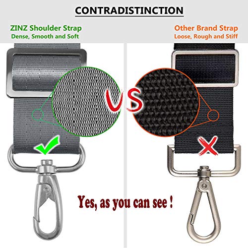 Image of ZINZ Bag Shoulder Strap, Padded Adjustable Shoulder Strap Replacement