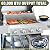 BESTFIRE 60,000 BTU 4+1 Burner Propane Gas Grill - 647 sq. inches Stainless Steel Outdoor BBQ with Porcelain-Enameled Cast Iron Grates, Side Burner & Storage Cabinet for Patio and Backyard Cooking