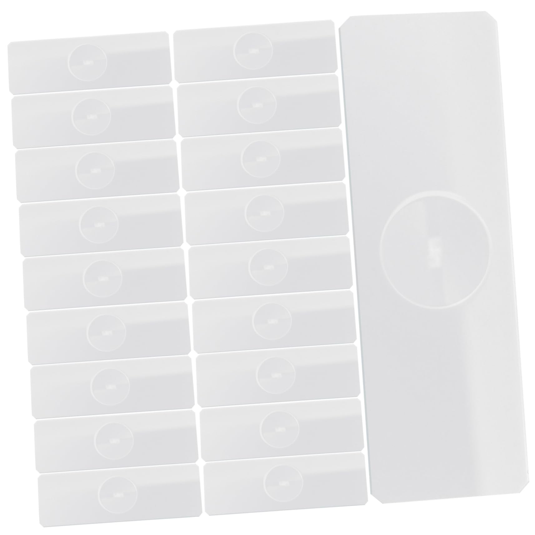 Unomor 50pcs Single Concave Microscope Slides for Aquatic Specimens Glass Lab Slides Stable Firm Design Easy to Use