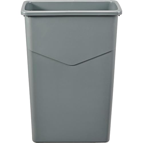 Miniatura 8 de Global Industrial Contenedor de basura delgado, 23 galones, azul