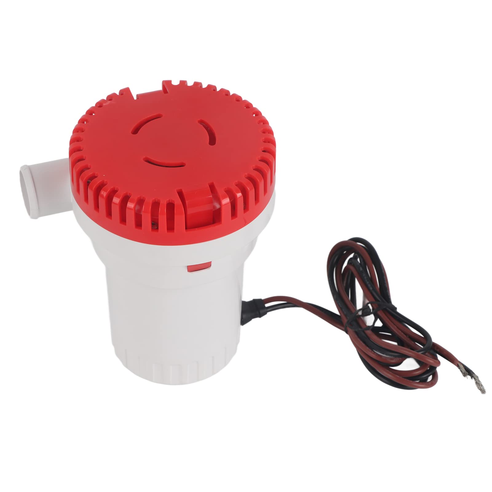 Pompe da Bilge per Barche, Pompa per Bilge Marina Automatica da 2000 GPH per la Pompa per Bulge per la Barca Marina Sommergibile per Stagno, Piscine, Spa (24 V.)
