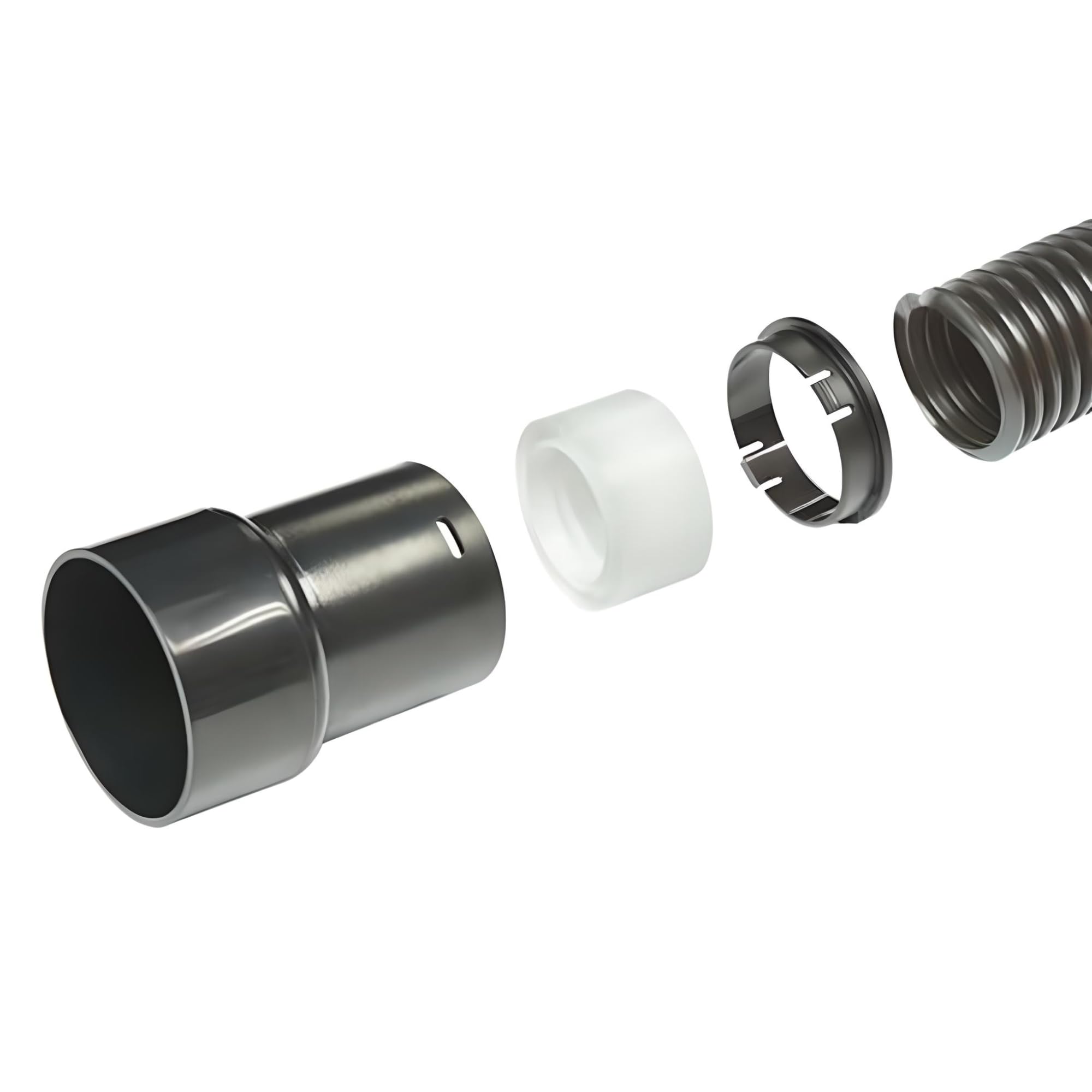 Trend Flexible Vacuum Hose with Adaptor, 3m Long x 39mm Outer Diameter, CRT/4