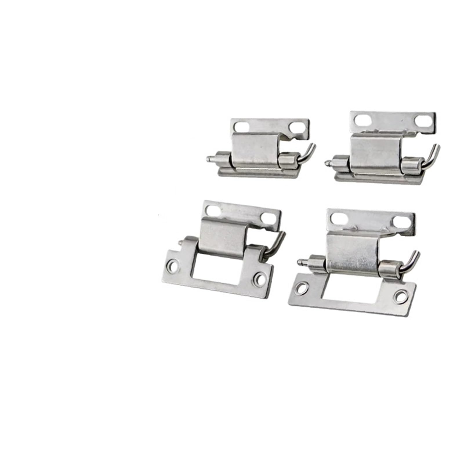 Ehfqpjybbo Stainless Steel-4 Removable 304 Stainless Steel Hinges Industrial Electrical Cabinets Mechanical Equipment 1Pcs(Stainless Steel-4)