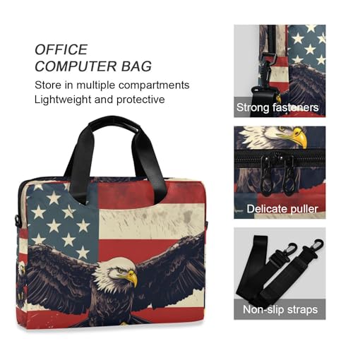 Maletín laptop con diseño águila 13-15.6 pulg miniatura 5