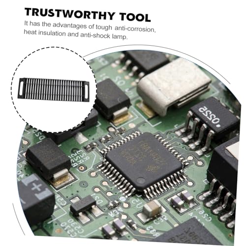 Image of Anti-Static Board Rack 2 Piece Circuit Board Tray with 25 Slots Dual-Ear PCB Drying Rack ESD Storage Frame 18.7 X 5.3 Inches