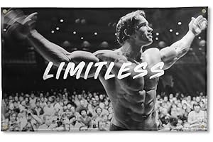 Limitless Flag Banner Arnold Schwarzenegger 3x5 Feet