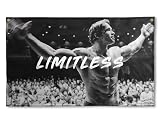 Arnold Schwarzenegger Poster | 3x5 Flag | Gym Motivation Fitness Poster | Durable Cool Tapestry | Ma