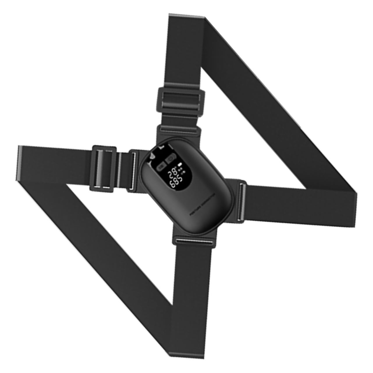 FRCOLOR 2 Sets Posture Belt Posture Strap Posture Trainer Band Electronic Posture Brace Straightener Body Posture Belt for Black Abs