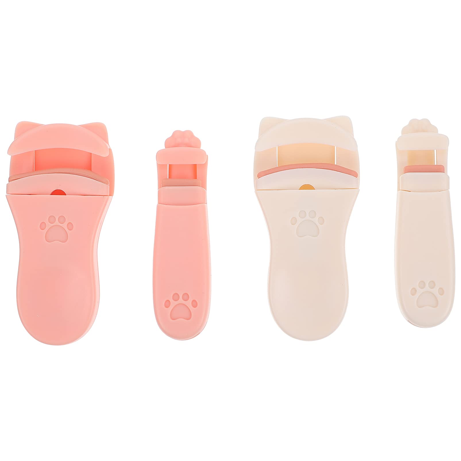 FRCOLOR 16pezzi Piegaciglia Portatili Larga Angolazione Strumenti Di Bellezza Per Trucco Degli Occhi Design Mini Per Curve Durature Delle Ciglia Pratico Per Donne e Ragazze