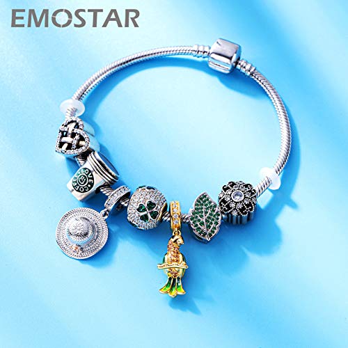 Love Coffee and Champagne Drink Charms, 925 Sterling Silver Coffee Cup Wine Glass Pineapple Beverage Strawberry Charms, Ice Cream Cone,Cocktail Goblet,Corn,Mushroom,Candy Pendant for Women Bracelet3