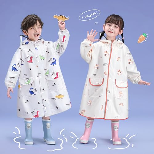 Kids Raincoats Girls Waterproof Rain Jacket Boys Rain Wear Rain Poncho2