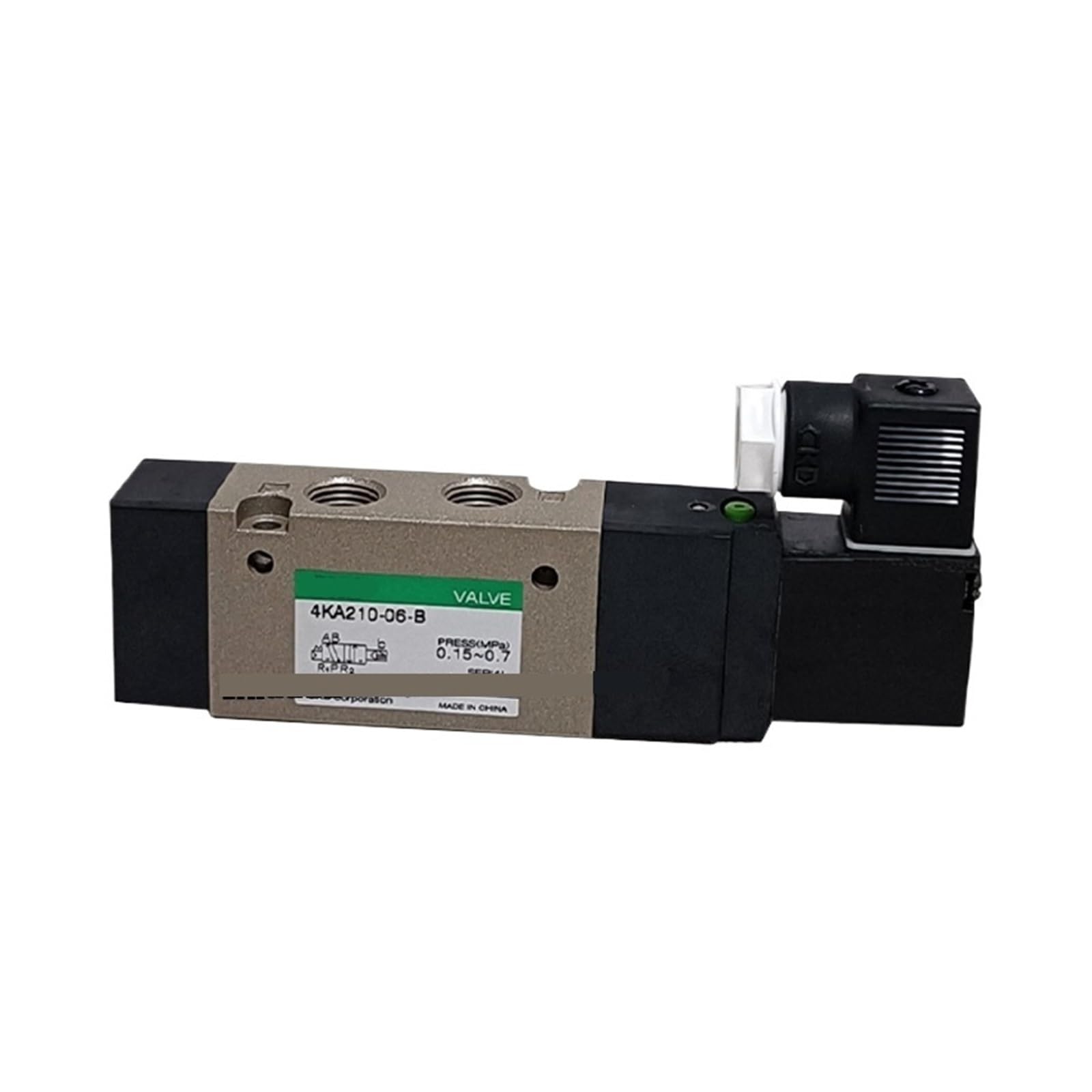 Électrovanne 4KA210-06-B DC24V pour systèmes pneumatiques industriels