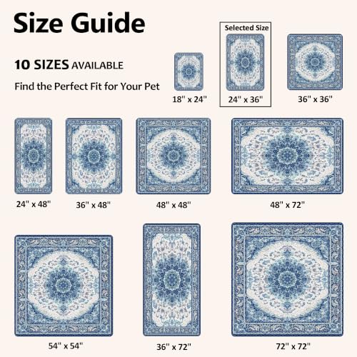 Image of Washable Pee Pads for Dogs 24 inchx36 inch 2 Pack Reusable Puppy Potty Pad
